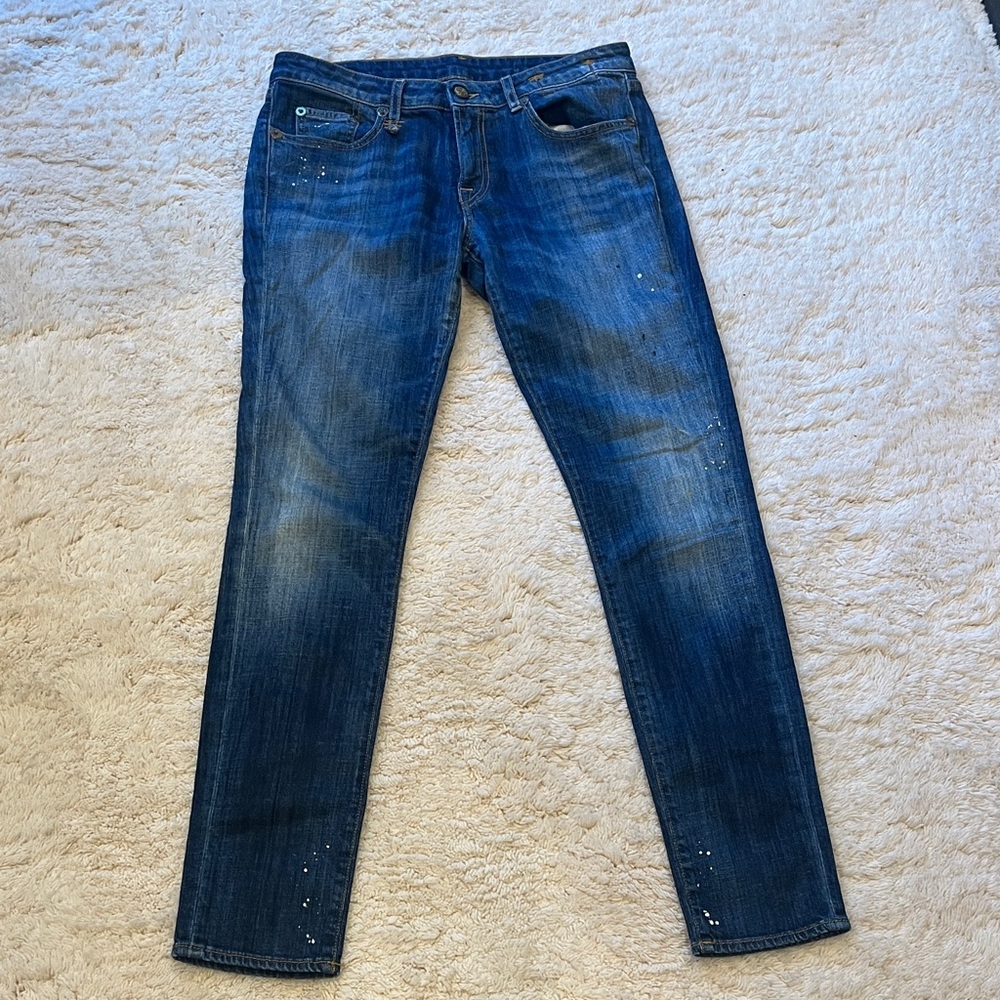 R13 Kate Skinny  Blue Jeans